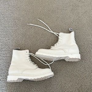 Doc martens all white